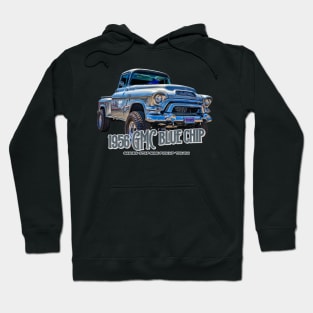 1956 GMC Blue Chip Series Stepside Pickup Truck Hoodie